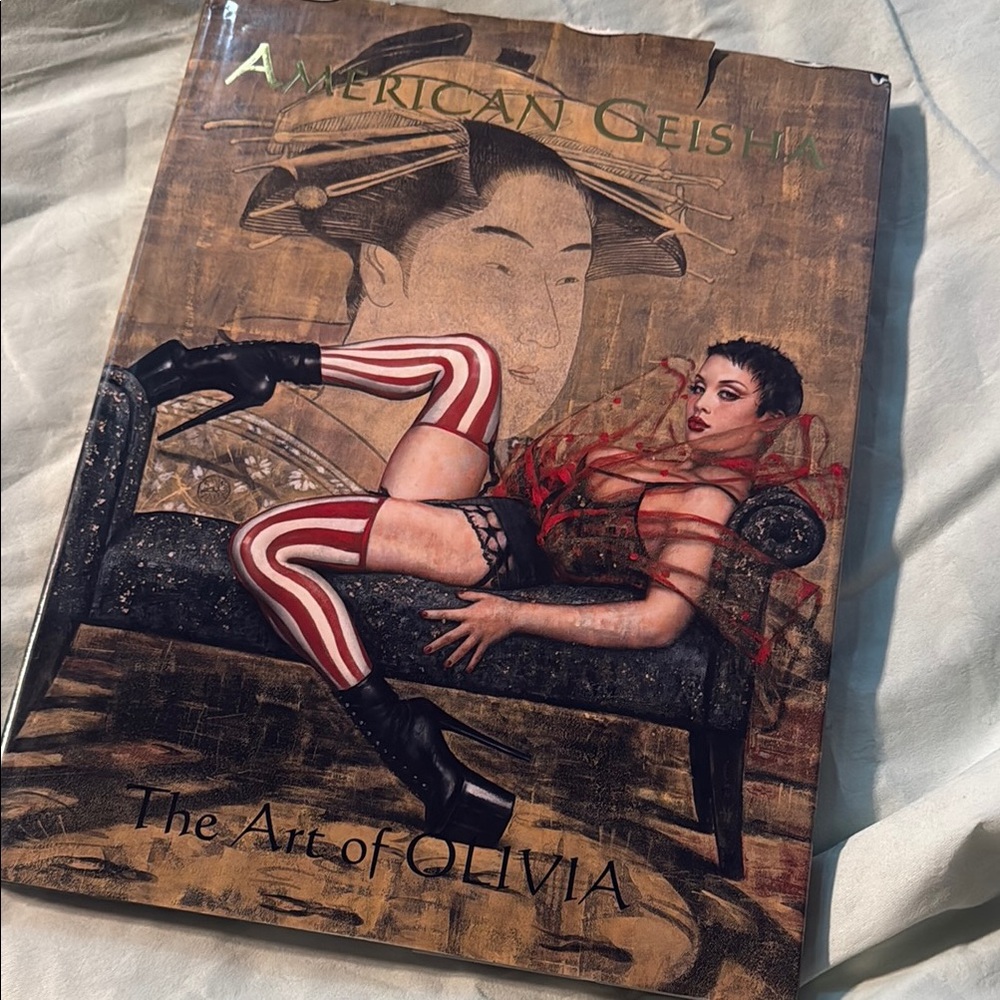 American Geisha Art Book by Olivia